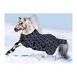 Signature Lightweight Surefit Pony Turnout Blanket Black Plaid - Item # 50263
