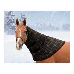 Signature Medium Weight Horse Neck Warmer Black Plaid - Item # 50266