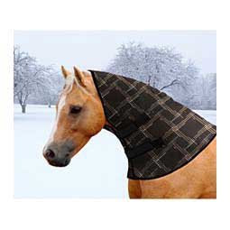 Signature Medium Weight Pony Neck Warmer Black Plaid - Item # 50267