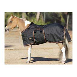 Signature Medium Weight Mini Horse Turnout Blanket Black - Item # 50269
