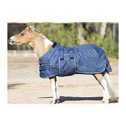 Signature Medium Weight Mini Horse Turnout Blanket Navy - Item # 50269