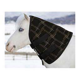 Signature Medium Weight Mini Horse Neck Warmer Black Plaid - Item # 50271