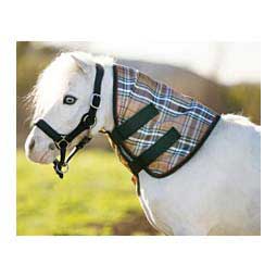 Mini Horse Protective Neck Cover Black Plaid - Item # 50285