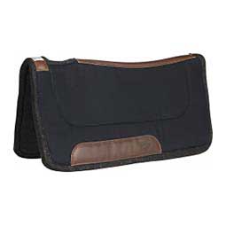 Contoured Ranch 1-in Horse Saddle Pad Black - Item # 50289