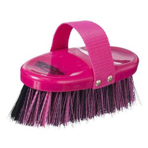 Comfort Grip Angled Med/Soft Bristle Brush Pink - Item # 50293