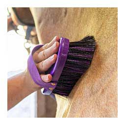 Comfort Grip Angled Med/Soft Bristle Brush Purple - Item # 50293