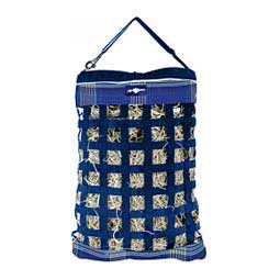 One Flake Slow Horse Hay Feeder with Rim Kentucky Blue Small Holes - Item # 50324