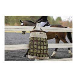 Two Flake Slow Horse Hay Feeder with Rim Desert Sand Large Holes - Item # 50325