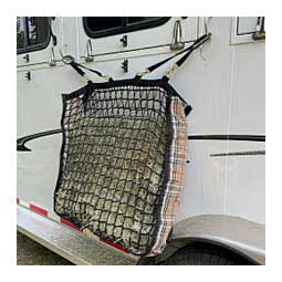 Four Flake Slow Horse Hay Feeder Black Plaid - Item # 50326