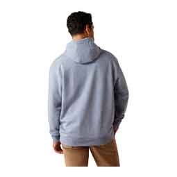 Rebar Graphic Mens Hoodie Heather Blue - Item # 50330