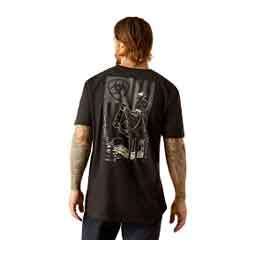 Big Sky Freedom Mens T-Shirt Black - Item # 50332