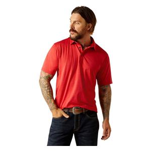 Charger 2.0 Fitted Mens Polo Shirt Red - Item # 50334