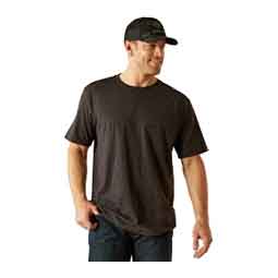 Rebar Cotton Strong Standard Mens T-Shirt Heather Charcoal - Item # 50336