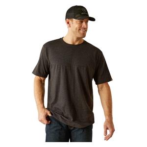 Rebar Cotton Strong Standard Mens T-Shirt Heather Charcoal - Item # 50336