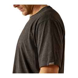 Rebar Cotton Strong Standard Mens T-Shirt Heather Charcoal - Item # 50336