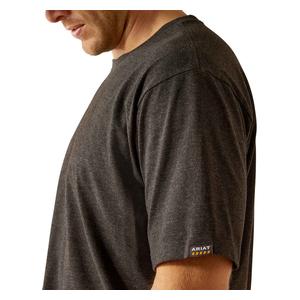 Rebar Cotton Strong Standard Mens T-Shirt Heather Charcoal - Item # 50336