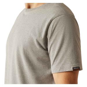 Rebar Cotton Strong Standard Mens T-Shirt Heather Gray - Item # 50336