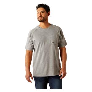 Rebar Cotton Strong Groundbreaker Mens T-Shirt Heather Gray - Item # 50337