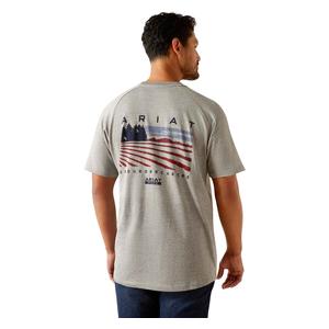 Rebar Cotton Strong Groundbreaker Mens T-Shirt Heather Gray - Item # 50337