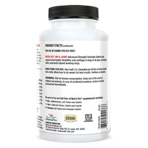 Hip and Joint Advanced Strength Chewable Supplement for Dogs 150 ct - Item # 50360
