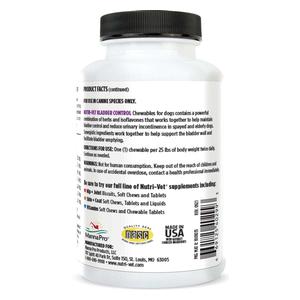 Bladder Control Chewable for Dogs 90 ct - Item # 50362