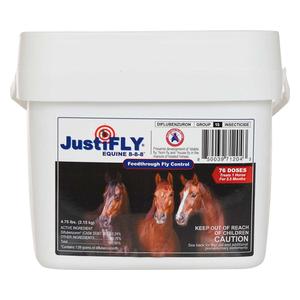 JustiFly Equine 8-8-8 Feedthrough Fly Control for Horses 4.75 lb - Item # 50391