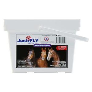 JustiFly Equine 8-8-8 Feedthrough Fly Control for Horses 9.75 lb - Item # 50392