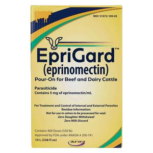 EpriGard Pour-On for Beef and Dairy Cattle 10 liter - Item # 50396