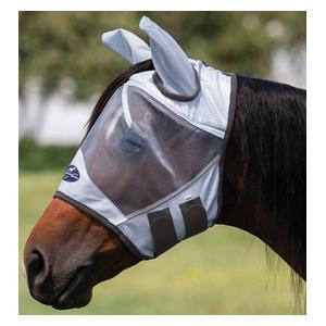Flyscreen without Nose for Horses Grey - Item # 50402