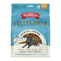 Missing Link Smartmouth Dental Chews for Dogs L/XL (28 ct) - Item # 50440