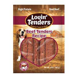 Lovin' Tenders Beef Tenders Recipe Natural Dog Treats 10 oz - Item # 50460