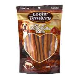 Lovin' Tenders Pork Rolls Dog Treats 10 ct - Item # 50470