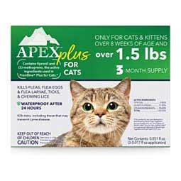 Apex Plus for Cats 3 doses - Item # 50512