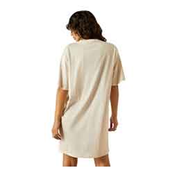 Wild Cowgirl T-Shirt Dress Oatmeal Heather - Item # 50548