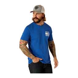 Freedom Mens T-shirt Royal Heather - Item # 50551