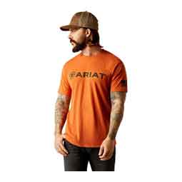 Shield Flag Mens T-Shirt Adobe Heather - Item # 50552