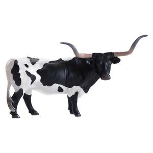 Texas Longhorn Steer Kids Toy Black/White - Item # 50563