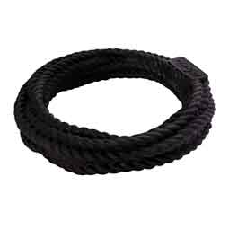 Wrangler TPR Foam Coiled Rope Dog Toy Black - Item # 50581