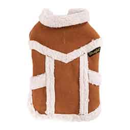 Wrangler Faux Suede and Sherpa Dog Jacket M (17 in) - Item # 50593