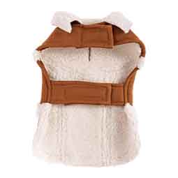 Wrangler Faux Suede and Sherpa Dog Jacket M (17 in) - Item # 50593