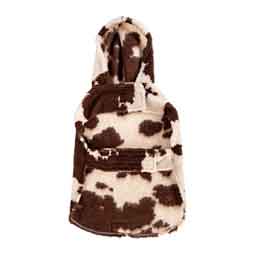 Wrangler Printed Fleece Dog Hoodie Cow Print XS (10.5 in) - Item # 50594