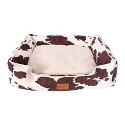 Wrangler Cow Print Cuddler Box Pet Bed S (24 x 19 x 7.5 in) - Item # 50598