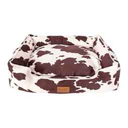 Wrangler Cow Print Cuddler Box Pet Bed S (24 x 19 x 7.5 in) - Item # 50598