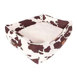Wrangler Cow Print Cuddler Box Pet Bed S (24 x 19 x 7.5 in) - Item # 50598