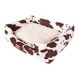 Wrangler Cow Print Cuddler Box Pet Bed S (24 x 19 x 7.5 in) - Item # 50598