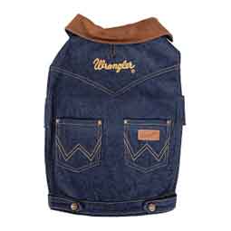 Wrangler Dog Jacket Dark Denim XS (10.5 in) - Item # 50607