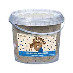 Bucket of Bagels All-Natural Dog Treats Blueberry - Item # 50613