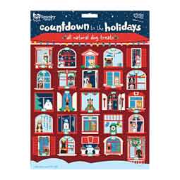 Advent Calendar with 25 Holiday All Natural Dog Treats Peanut Butter - Item # 50624