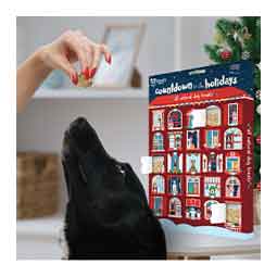 Advent Calendar with 25 Holiday All Natural Dog Treats Peanut Butter - Item # 50624