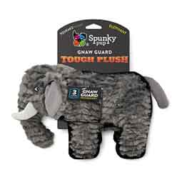 Tough Plush Dog Toy Elephant - Item # 50642